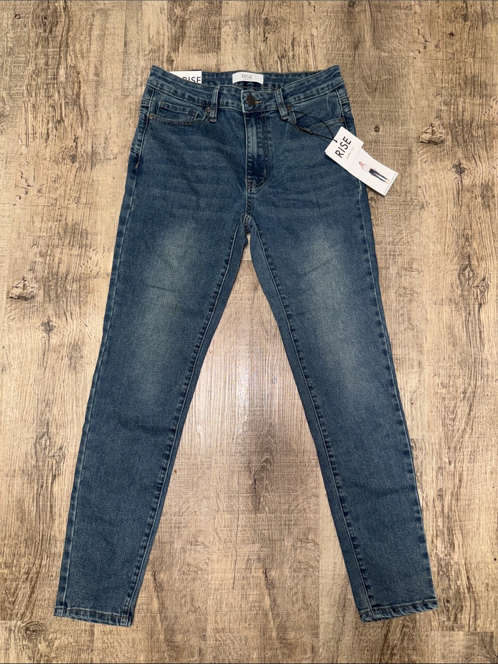 High- Skinny Jeans - Indigo Blue